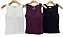 Blusa Regata Com Bojo Malha Rib - Imagem 5