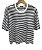 T-Shirt Listrada Manga Curta Viscomalha - Imagem 1