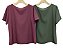 Blusa Manga Curta Crepe - Imagem 4