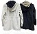 Parka Dupla Face Bolsos Nylon - Imagem 2