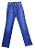 Calça Reta Cintura Alta Jeans - Imagem 1