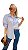 Camisa Listrada Viscose - Imagem 1
