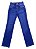 Calça Reta Cintura Alta Jeans - Imagem 1