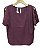 Blusa Detalhes Manga Viscose - Imagem 1