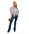 Calça Flare Cintura Alta Jeans - Imagem 1