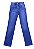 Calça Reta Cintura Alta Jeans - Imagem 1