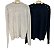 Blusa Manga Longa Detalhe Cashmere - Imagem 1