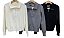 Blusa Ziper Frontal Manga Longa Cashmere - Imagem 1