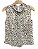 Blusa Regata Animal Print Viscose - Imagem 1