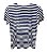 T-Shirt Listras Manga Curta Viscomalha - Imagem 2