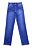 Calça Reta Cintura Alta Jeans - Imagem 1
