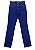 Calça Reta Cintura Alta Jeans - Imagem 1