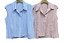 Blusa Regata Botões Viscose - Imagem 1