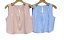 Blusa Regata Pregas Frontal Viscose - Imagem 1