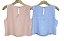 Blusa Regata Pregas Frontal Viscose - Imagem 2