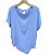 Blusa Botões Laterais Viscose - Imagem 1
