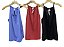 Blusa Regata Detalhe Frontal Crepe - Imagem 3