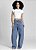 Calça Barrel Cintura Alta Jeans - Imagem 1