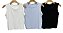 Blusa Regata Flores Viscomalha - Imagem 1