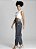 Calça Barrel Cintura Alta Jeans - Imagem 4
