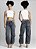 Calça Barrel Cintura Alta Jeans - Imagem 3