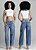 Calça Barrel Cintura Alta Jeans - Imagem 4