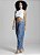 Calça Barrel Cintura Alta Jeans - Imagem 3