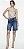 Bermuda Cintura Alta Jeans - Imagem 1