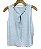 Blusa Regata Decote V Viscose - Imagem 2