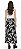 Saia Elástico Cintura Estampada Viscose - Imagem 4