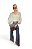 Calça Wide Leg Petit Cintura Alta Jeans - Imagem 1