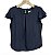 Blusa Manga Curta Crepe - Imagem 2