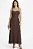 Vestido Alça Amarração Costas Viscose - Imagem 3