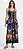 Vestido Alça Estampado Viscose - Imagem 1