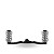 MANIVELA GOMEXUS 100MM ALUMINUM CARRETILHA TPE KNOB SKELETON - Imagem 2