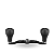 MANIVELA GOMEXUS 120MM ALUMINUM CARRETILHA TPE KNOB ROUND - Imagem 4