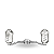 MANIVELA GOMEXUS 100MM ALUMINUM CARRETILHA TITANIUM KNOB - Imagem 1