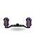 MANIVELA GOMEXUS 95MM CARBON CARRETILHA TITANIUM KNOB - Imagem 1