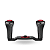 MANIVELA GOMEXUS 98MM CARBON SWEPT CARRETILHA CARBON KNOB - Imagem 1