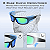 GOMEXUS F15 POLARIZED FISHING SUNGLASSES: NO PLASTIC LENS - Imagem 4