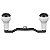 GOMEXUS CARBON HANDLE FOR BAITCASTING REEL WITH TPE KNOB DC-A27 - Imagem 1