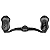GOMEXUS ALUMINUM HANDLE FOR BAITCASTING REEL WITH TITANIUM KNOB BDH-T22 - Imagem 7