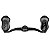 GOMEXUS ALUMINUM HANDLE FOR BAITCASTING REEL WITH TITANIUM KNOB BDH-T22 - Imagem 1
