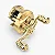 GOMEXUS ALUMINUM HANDLE FOR BAITCASTING REEL WITH TITANIUM KNOB BDH-T22 - Imagem 6