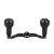 GOMEXUS ALUMINUM HANDLE FOR BAITCASTING REEL WITH TPE KNOB BDH-A27 - Imagem 1