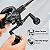 GOMEXUS ALUMINUM HANDLE FOR BAITCASTING REEL TPE KNOB MBDA27 - Imagem 4