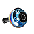 KNOB GOMEXUS TITANIUM MOLINETE 2000 A 5000 35MM FLAME&BLACK - Imagem 1