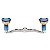 GOMEXUS ALUMINUM H/ FOR BAITCAST  W/ TITANIUM KNOB BDH-TA30 - Imagem 9