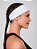 FAIXA DE CABELO PARA CORRIDA HEADBAND BRANCA - Imagem 2