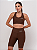 BERMUDA FEARLESS W CÓS-ALTO CHOCOLATE FEMININA - Imagem 1